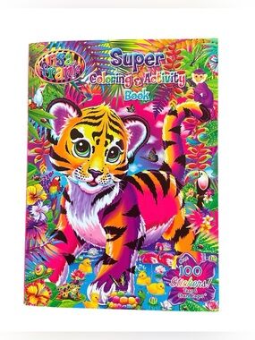 Lisa Frank Super Coloring & Activity Book - Multicolor